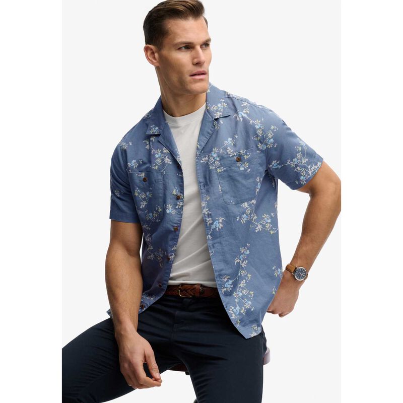 Superdry Short Sleeve Printed Beach  Shirt image number 2